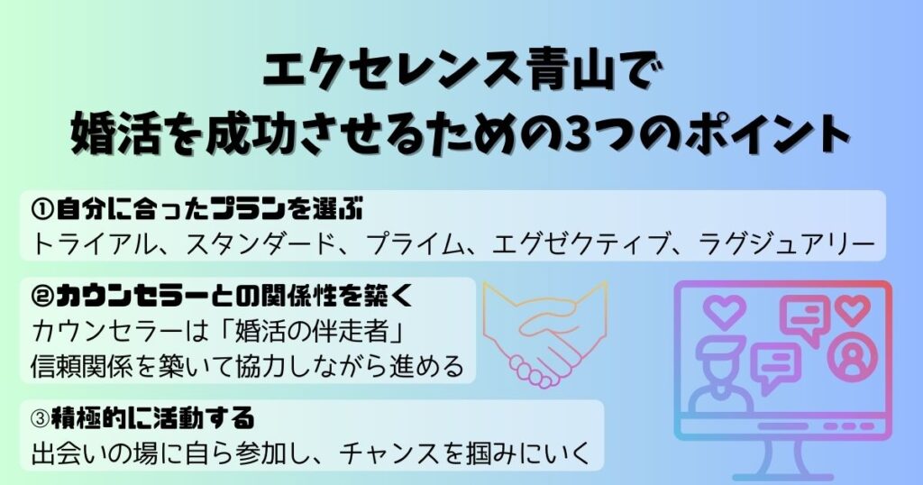 エクセレンス青山の口コミや評判を紹介!ハイクラス婚活の実態もの画像 エクセレンス青山の口コミや評判を紹介!ハイクラス婚活の実態もの画像