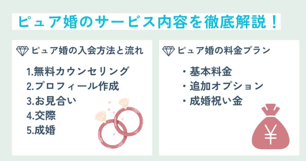 ピュア婚の口コミや評判を徹底調査！メリットやデメリットも紹介の画像