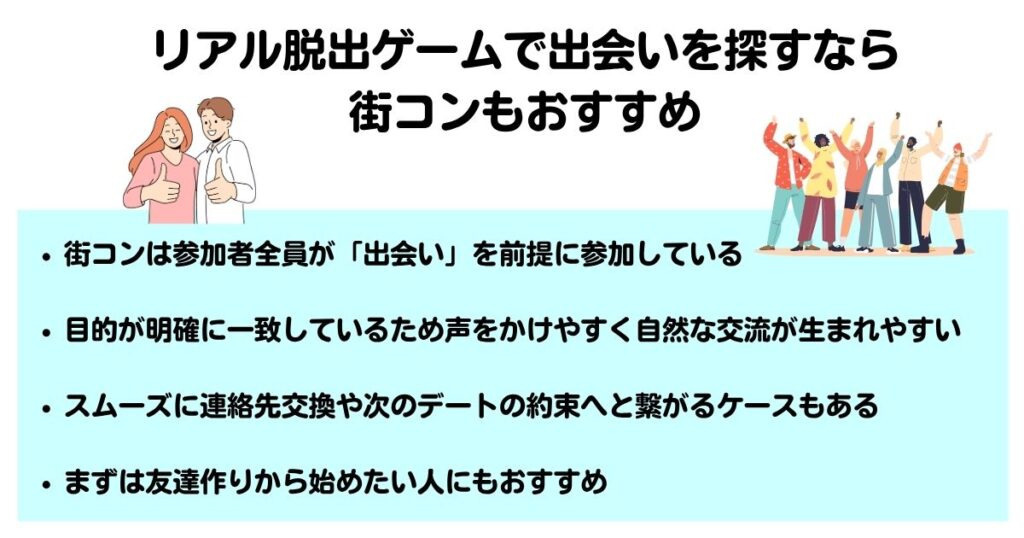 リアル脱出ゲームで出会いはある相手を探す際の注意点なども解説の画像