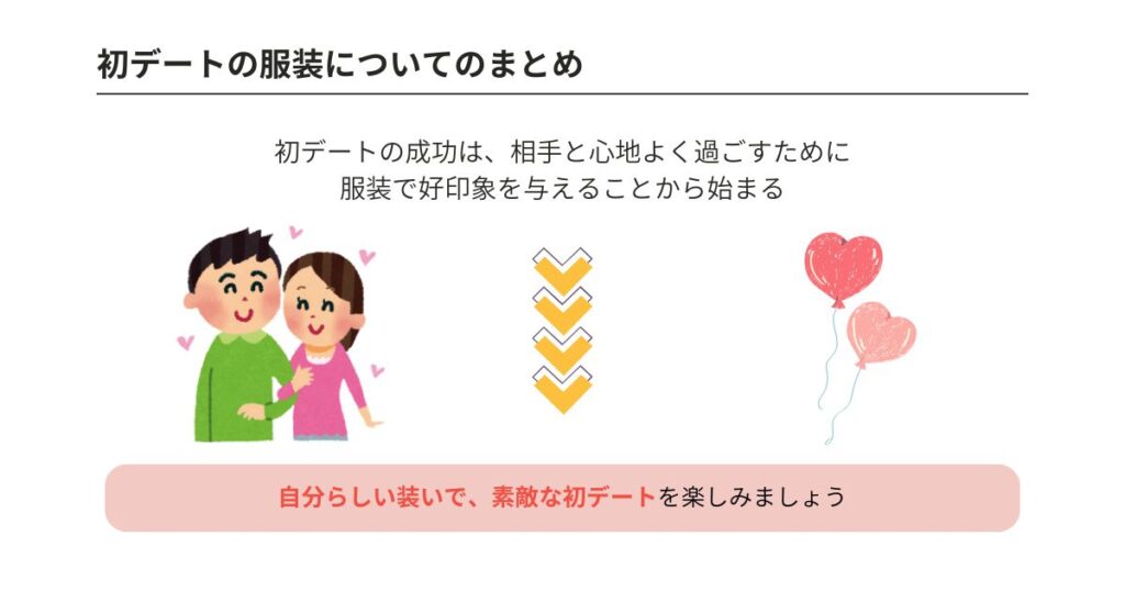初デートの服装は何を選ぶ?春夏秋冬コーデを男女年齢別に徹底解説!の画像