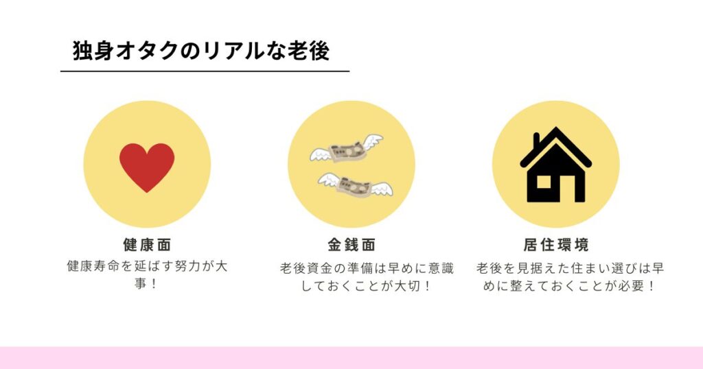独身オタクの末路はどうなる？老後の現実と後悔しない対処法を解説の画像